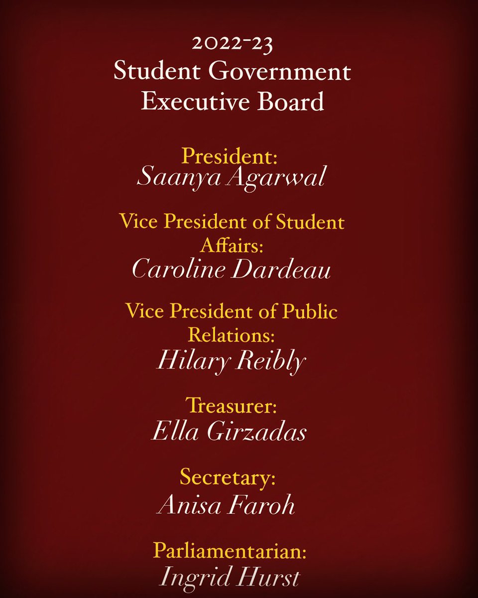 CHS Student Gov. tweet media