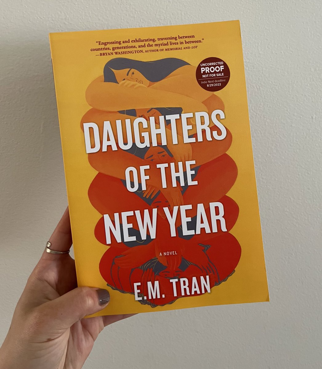 gracetowery's tweet photo. DAUGHTERS incarnate! This novel by @etran3 is a treasure trove of so many of my favorite things: sisters, ghosts, astrology, gameshows, and some of the best food passages of all time. Booksellers, readers, DM me if you want a galley! https://t.co/RCQlcn9ITY