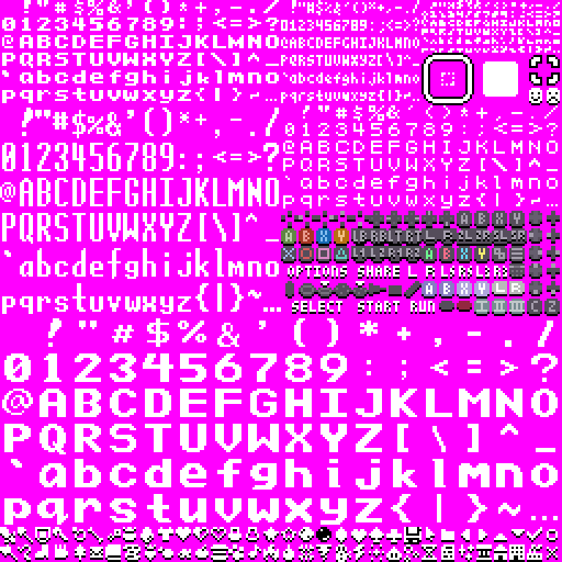 eggboycolor's tweet photo. The Omelette Font Set project is released! CC BY 4.0 License for the assets, and MIT license for code. Free to use, modify, or adapt to your own projects. PNG, GIF, BDF, TTF, SVG, CHR, etc. in a few sizes/variants.

https://t.co/YsAW6TAfoP
https://t.co/idrqkXr1TS https://t.co/Ad5sw0MgAA