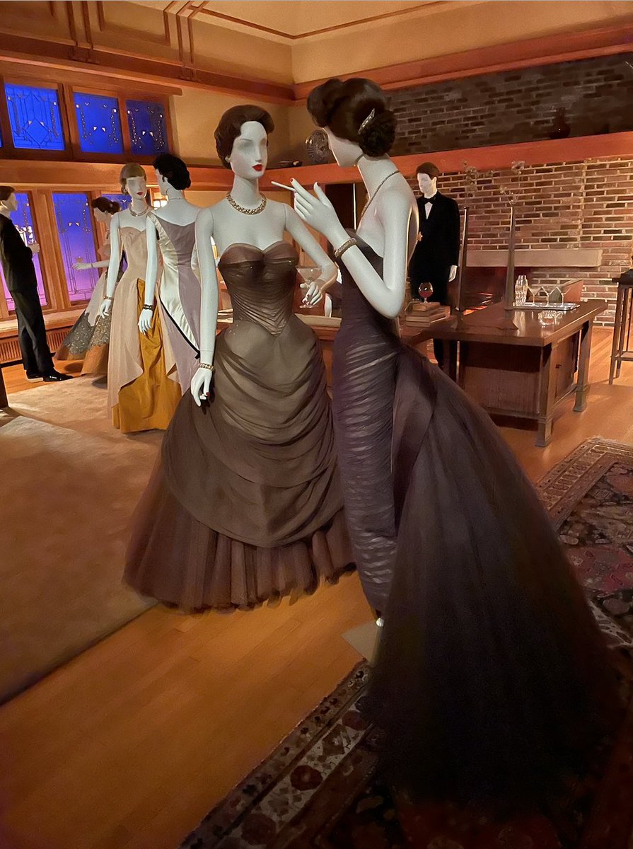 As part of our week highlighting garments in the 'In America' exhibit at  the Met, we're spotlighting the 'Butterfly Dress' by 1950s designer Charles  James which is featured in the Martin Scorsese