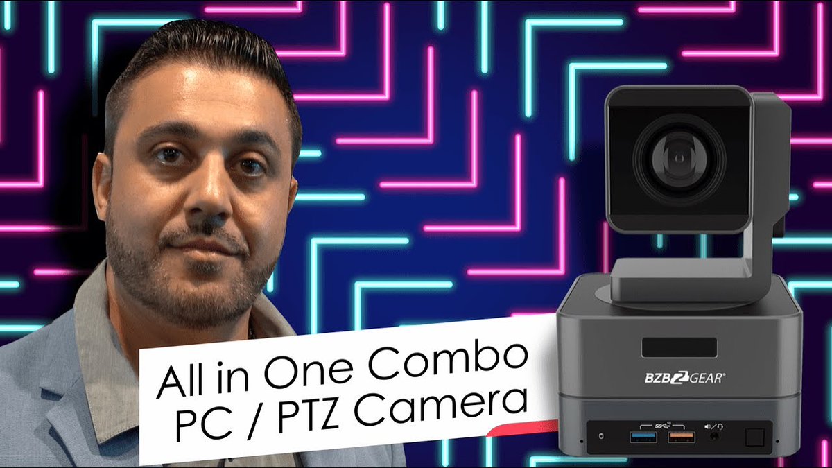 VP of Global Sales, Eilbron, breaks down our PTZ camera + computer combo BG-NUCLEUS-10X at #NABShow2022. Discover why it's the perfect solution for classrooms and conference room applications. youtu.be/TDEbXfkuiX4

#NABShow #DistanceLearning #Telehealth #VideoConference