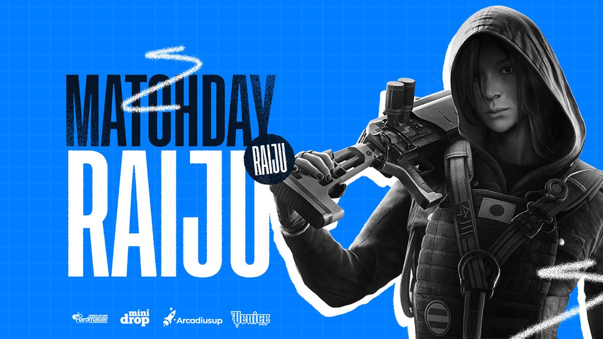 raijuesports's tweet photo. [#RainbowSixSiege]

ATENÇÃO! Convocando todos os lobos, hoje é dia de matchday. Bora animar esse início de semana? 

Jogaremos hoje a Infinity Cup contra @277Gaming. Então já vai colocando o alarme pra não perder uma bala sequer.

🕙 20hrs
📺https://t.co/WtCxMNdTXJ

#goRaiju 🐺⚡️ https://t.co/RHTjRebkHF