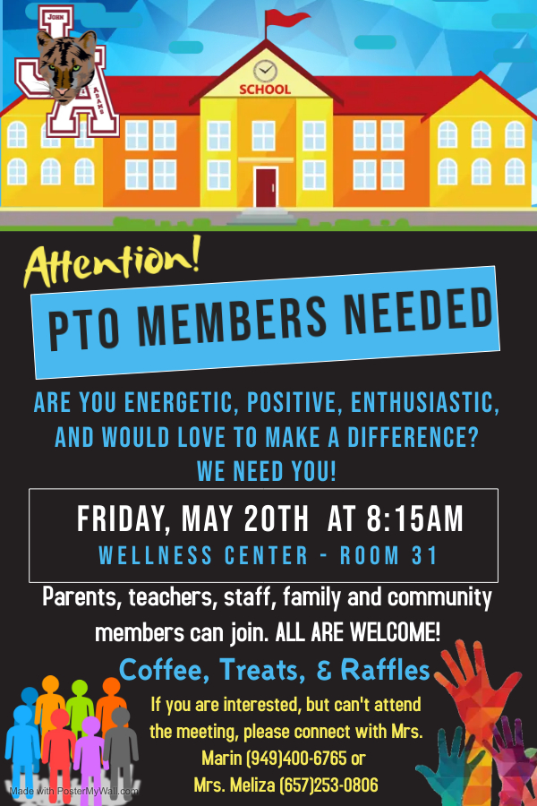 Looking for PTO Members psqr.io/3JdgjHBWy6 via <a href="/ParentSquare/">ParentSquare</a>