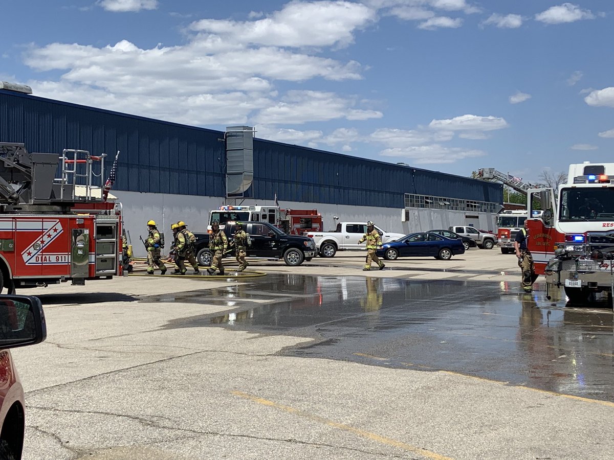 JDHartMD0818's tweet photo. EMS Week kicked off in full force with an industrial fire while I was riding with @Cedar_Rapids_FD, and saw all facets of EMS in action, including private agency support from the @SalvationArmyUS.  Thank you to all involved in EMS!  #EMS #untilthejobisdone https://t.co/ELh6yYHEif