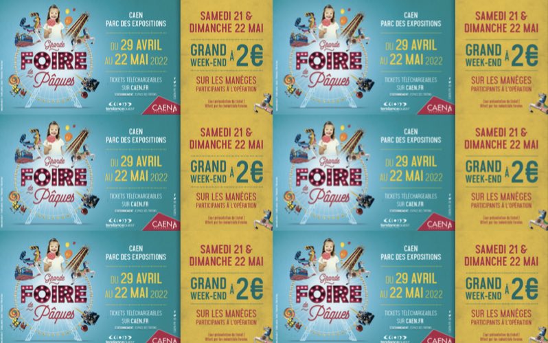 Foiredepaques's tweet photo. N’oubliez ce samedi 21 et dimanche 22 c’est le grand week end à 2€ 😁 (sur les manèges participant) ⚠️fermeture de la foire le dimanche 22 à 20H⚠️ https://t.co/dPsh3h4i4r