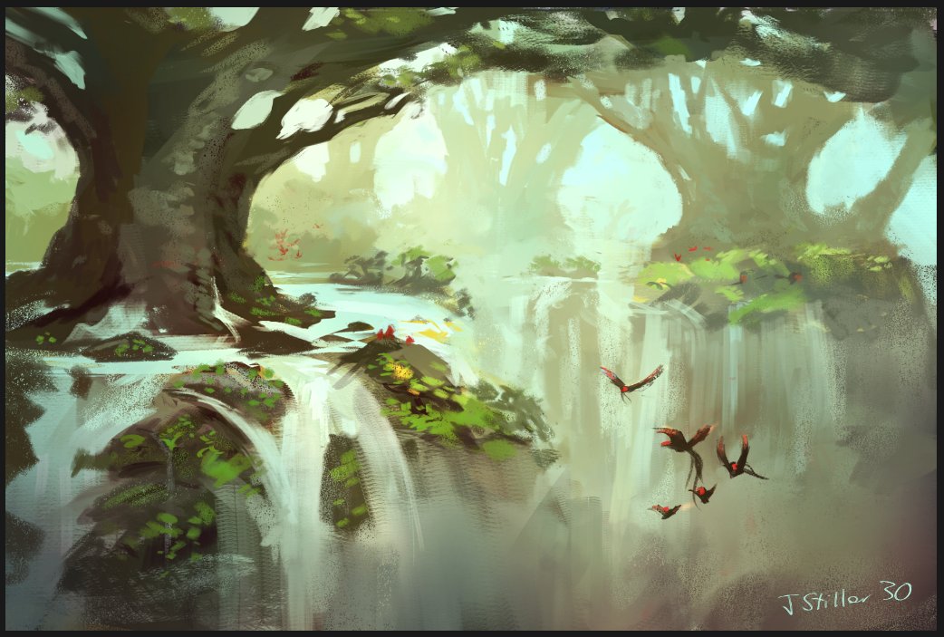 Another one session painting.  Thank you all for hanging out in stream today.