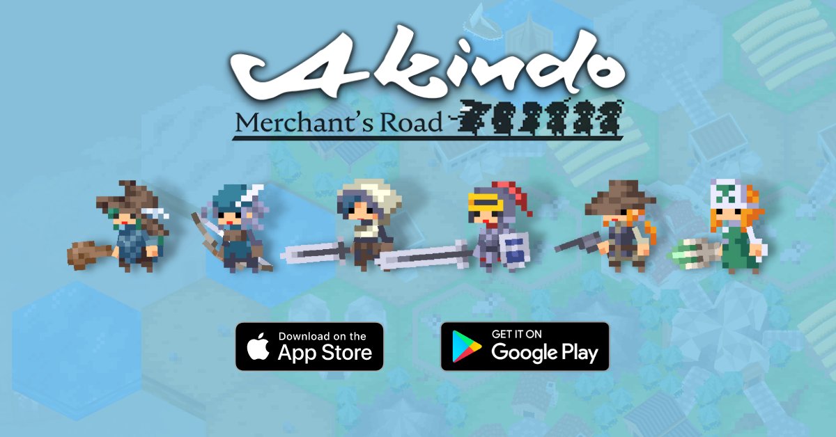 AkindoGameEN's tweet photo. Bolster your party with guards wielding staves, bows, guns, swords, shields and even fists in Akindo - Merchant's Road!

#mobilegaming #indiedeveloper #akindo https://t.co/lEPnTpky79