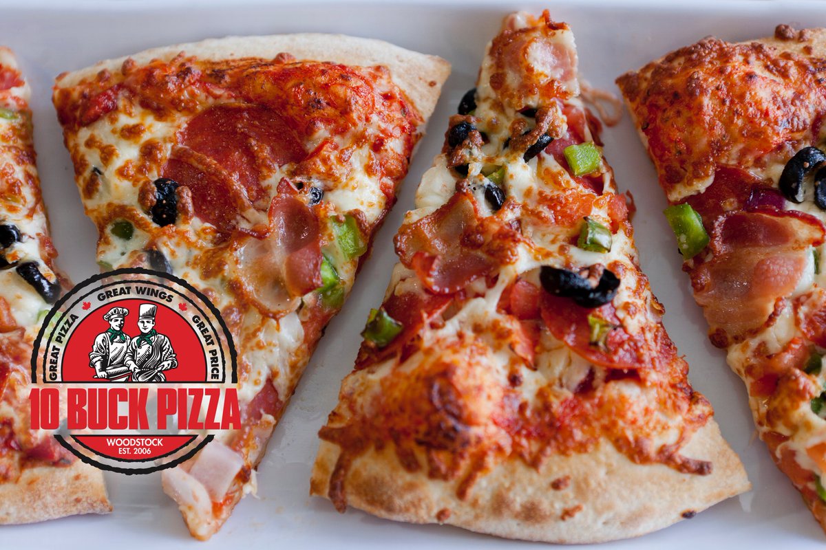 10buckpizza's tweet photo. Pizza Monday should always be a thing. 
.
.
#10buckpizza #bestintown #pizzadoneright #delivery #takeout #rememberthewings https://t.co/D3Pw1W6WTA