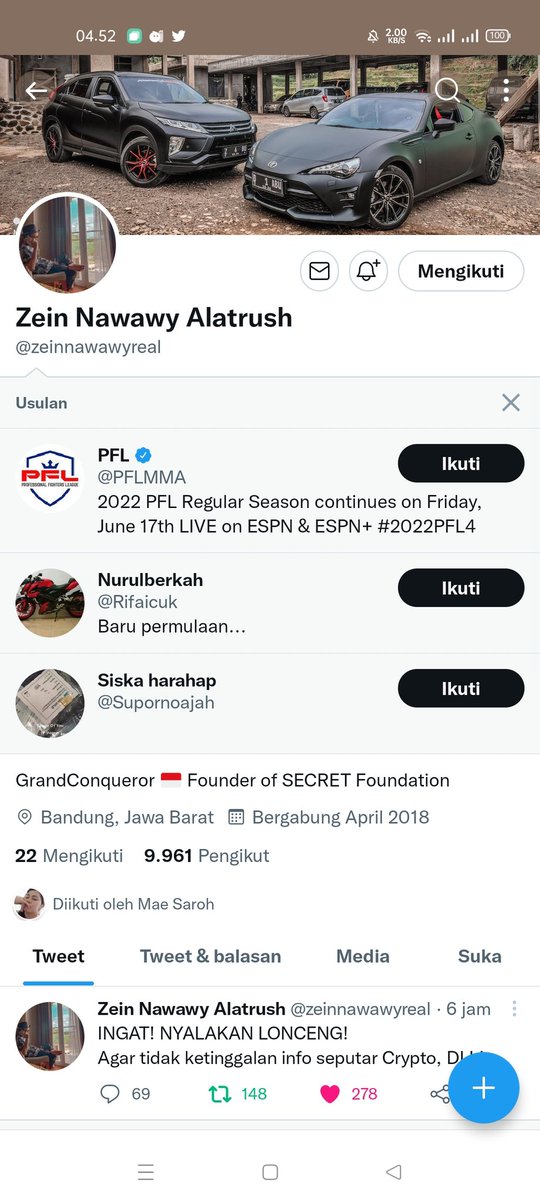 Ben30780661's tweet photo. @zeinnawawyreal Semoga dpt.. https://t.co/gVQTBK3qK3