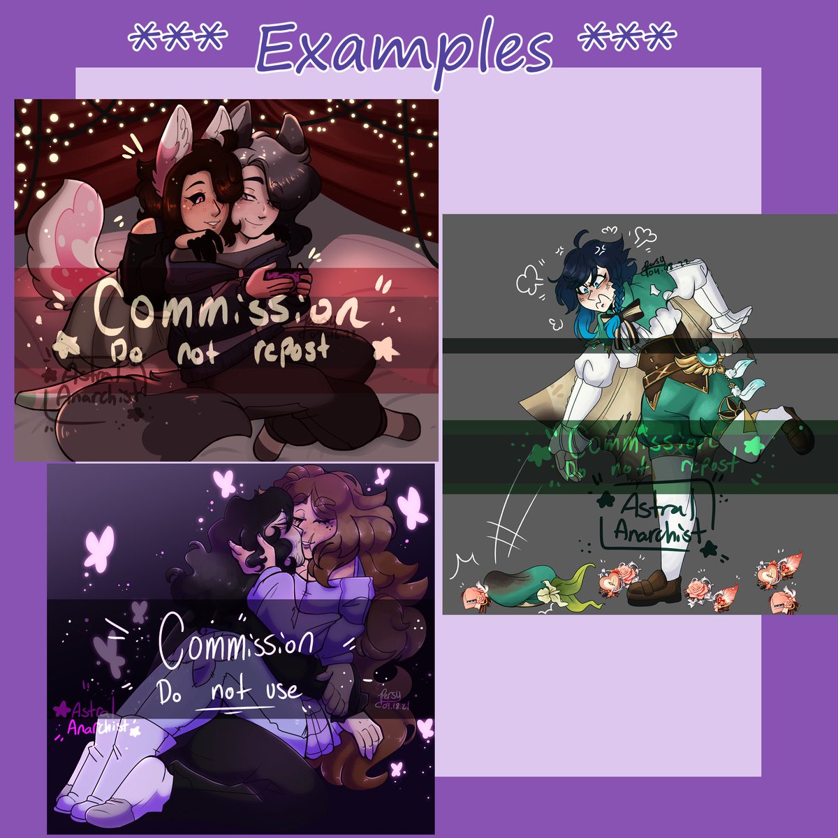 astralanarchist's tweet photo. Updated my commission sheet! I reopened my commissions and updated my prices. 
#commissionsopen #commissionpost #commissions https://t.co/1CKfartrNz