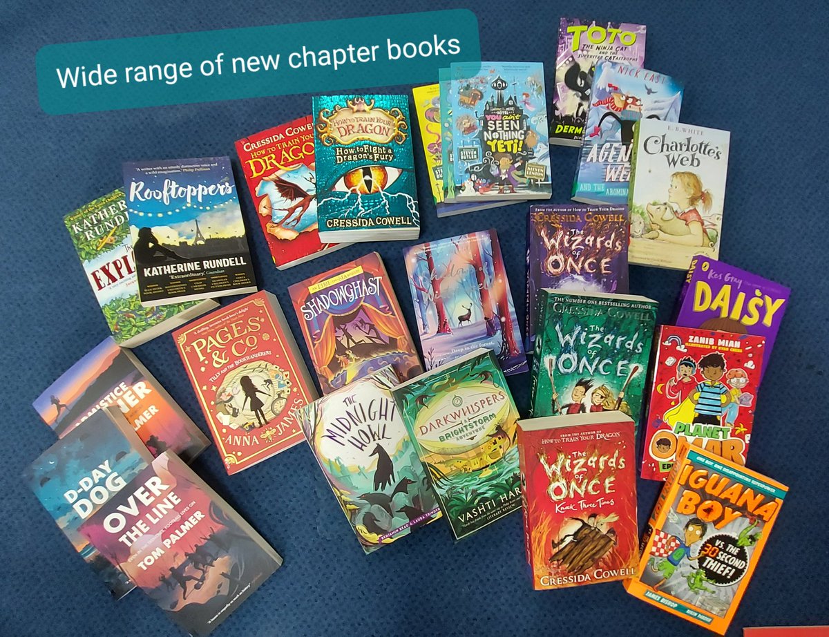 SchoolFarfield's tweet photo. New delivery for our library bus. So many fabulous titles, something for everyone. #allreadingisreading #readingforpleasure https://t.co/rWZc21V1jW