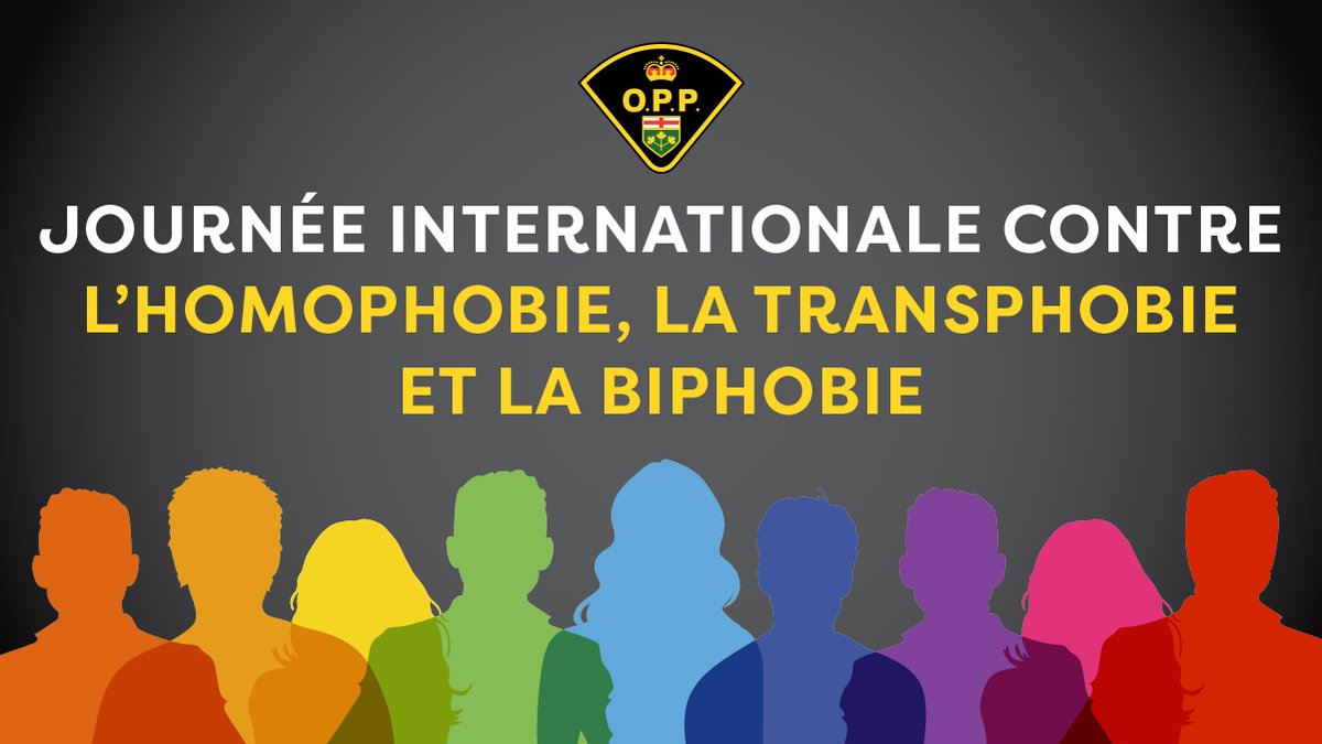 OPPCommissioner's tweet photo. Le 17 mai marque la #JournéeInternationaleContreLhomophobieLaTransphobieEtLaBiphobie en reconnaissance des droits de la personne pour toutes et tous. Chaque individu a le droit de définir sa propre identité de genre et d’être traité avec dignité, respect et équité. #JIHTB https://t.co/ffYJsdxVxT