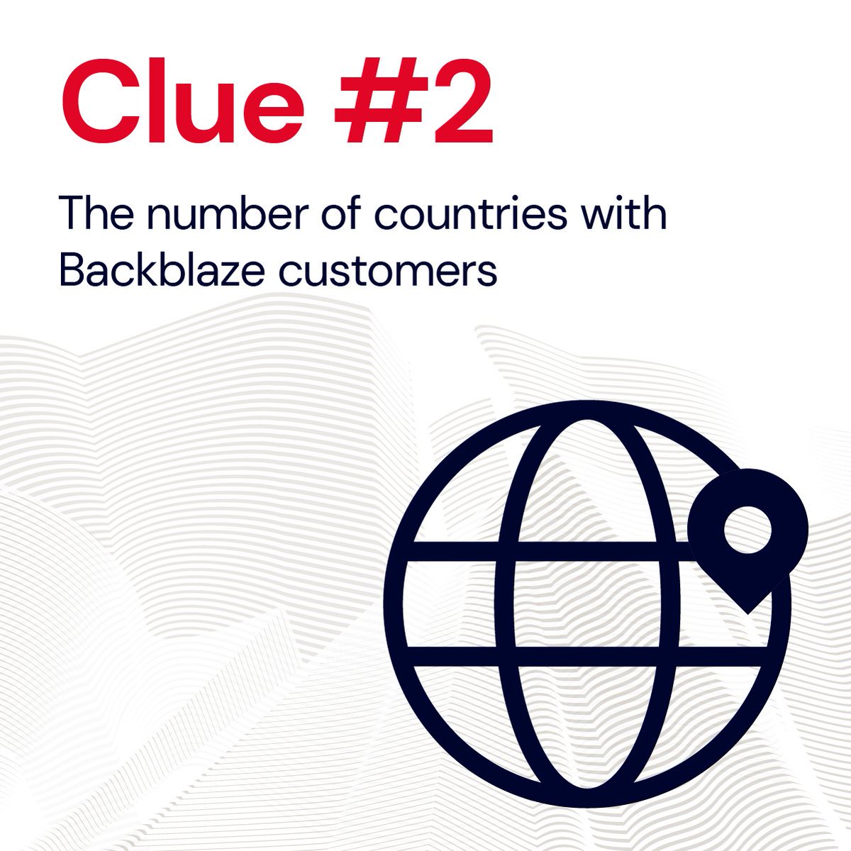 backblaze's tweet image. Clue number 2 ready to roll...Stop by the @backblaze booth with your answer. Answers in the form of a 4 digit code.
#CrackTheCode #BackblazeB2 #B2Reserve #CloudStorage #VeeamON