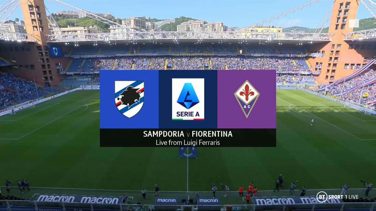 Full match: Sampdoria vs Fiorentina