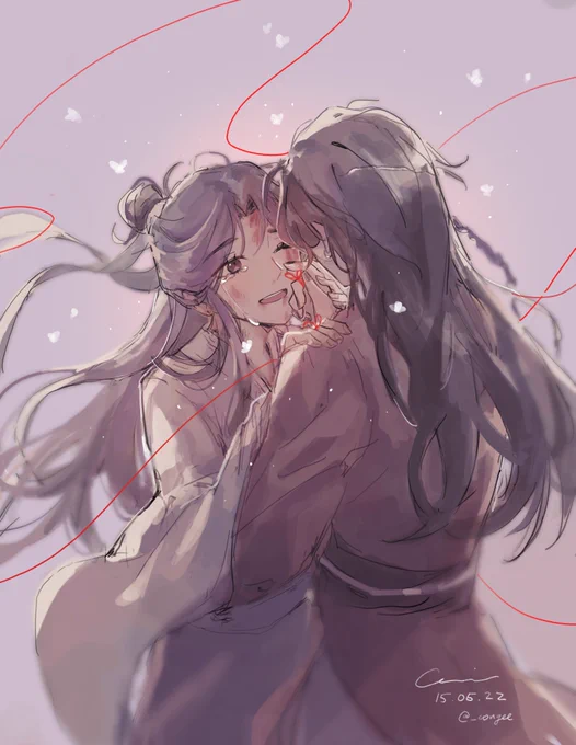 San Lang's butterflies will kiss哥哥 all better 🦋 

#天官赐福 #TGCF 