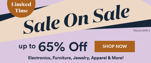 Sale On Sale ! Up to 65% Off Sitewide! 🎊
Check it out and SAVE 🏷️ ow.ly/QTmm50J8GJ8