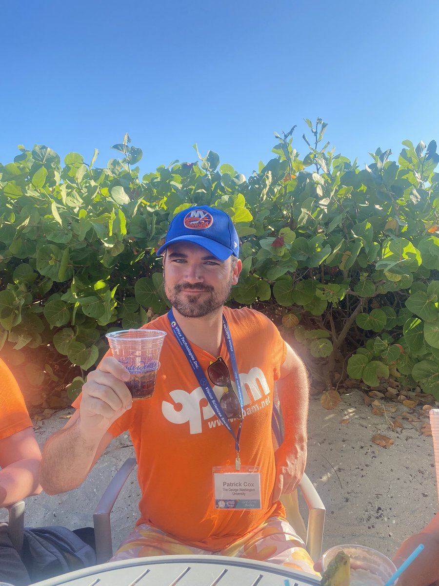 Rocking my #OrangeForOPAM at #VSS2022 
I missed in person conferences! Can’t wait to do it again in Boston for #opam