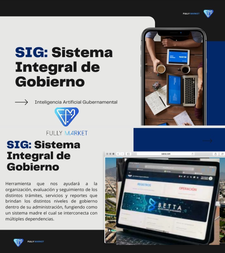 fullymarketca's tweet photo. 🇲🇽 &amp; 🇻🇪 Unen sus capacidades y valía para promover el Innovador "SISTEMA INTEGRAL DE GOBIERNO DIGITAL - SIG" una tecnología al servicio de México y Venezuela con capacidades tangibles e intangibles a tan solo un clic estará la población de las autoridades municipales. Gestión💎🥇 https://t.co/uym22xDRb3