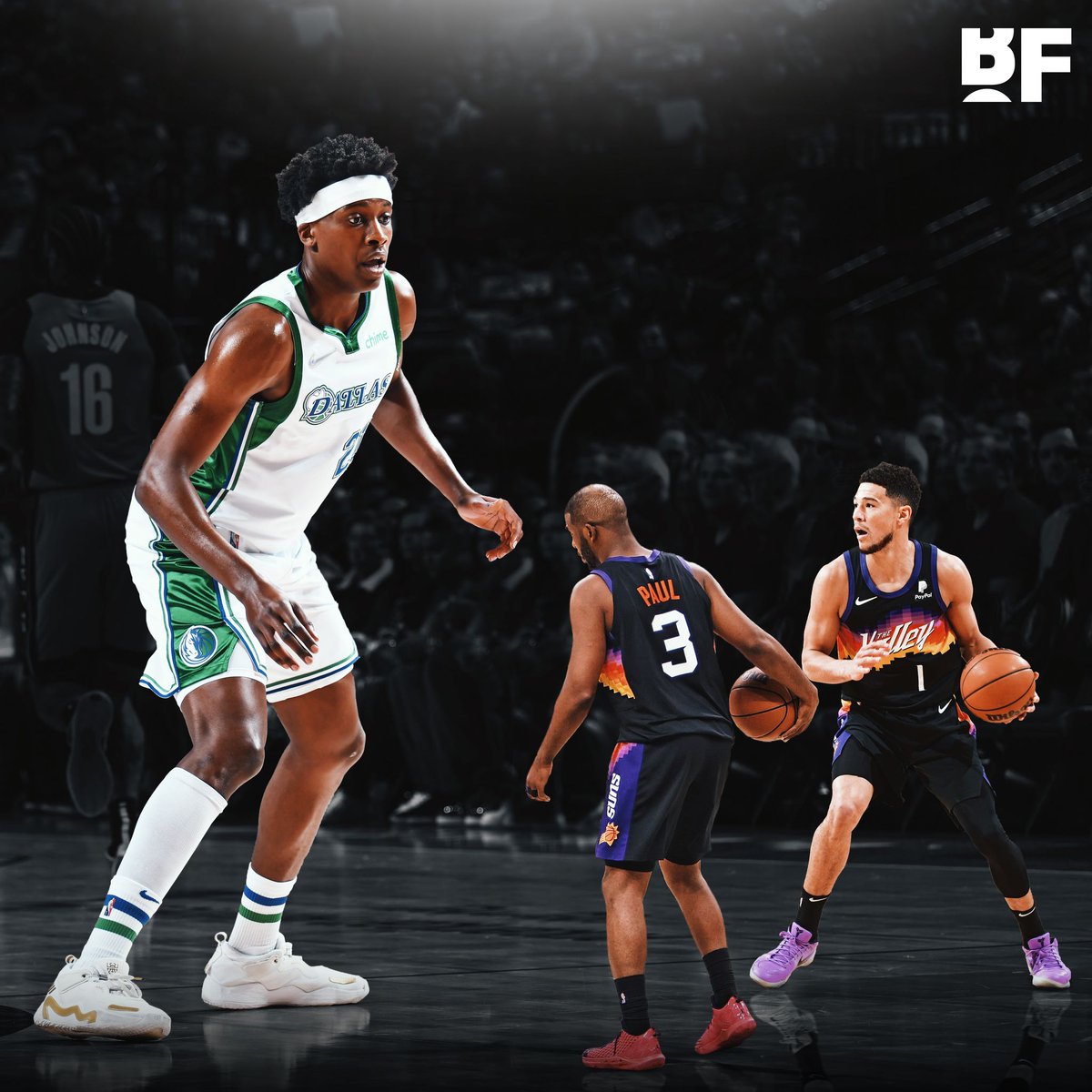 Frank Ntilikina held Chris Paul and Devin Booker to 3-40 FG when matched up on them.