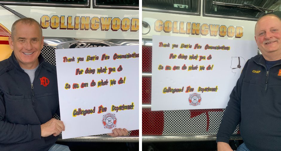 TownCollingwood's tweet photo. Town congratulates Fire Chief Ross Parr on upcoming retirement and announces new Fire Chief, Dan Thurman, effective July 1.

After 12 years with the Town and 38 years overall in Fire Services, Fire Chief Parr is heading into a well-deserved retirement.

https://t.co/kgheYqBfJX https://t.co/o2UDN4dJvd