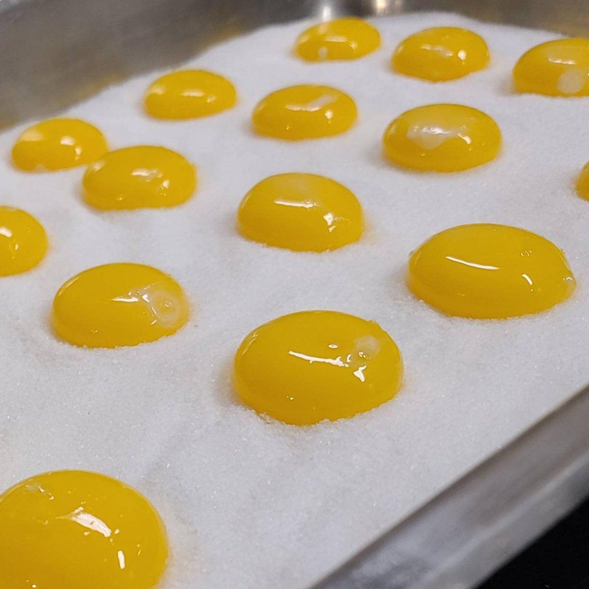 imperialmarkeat's tweet photo. Cured egg yolk - how it started, how it's going.
Look for the finished product on menu items like our roasted duck breast salad!
#processpicture #eatlocal #supportlocal #newmenu #supportlocalbusiness #wilmotawesome https://t.co/VWVVGXbZbv