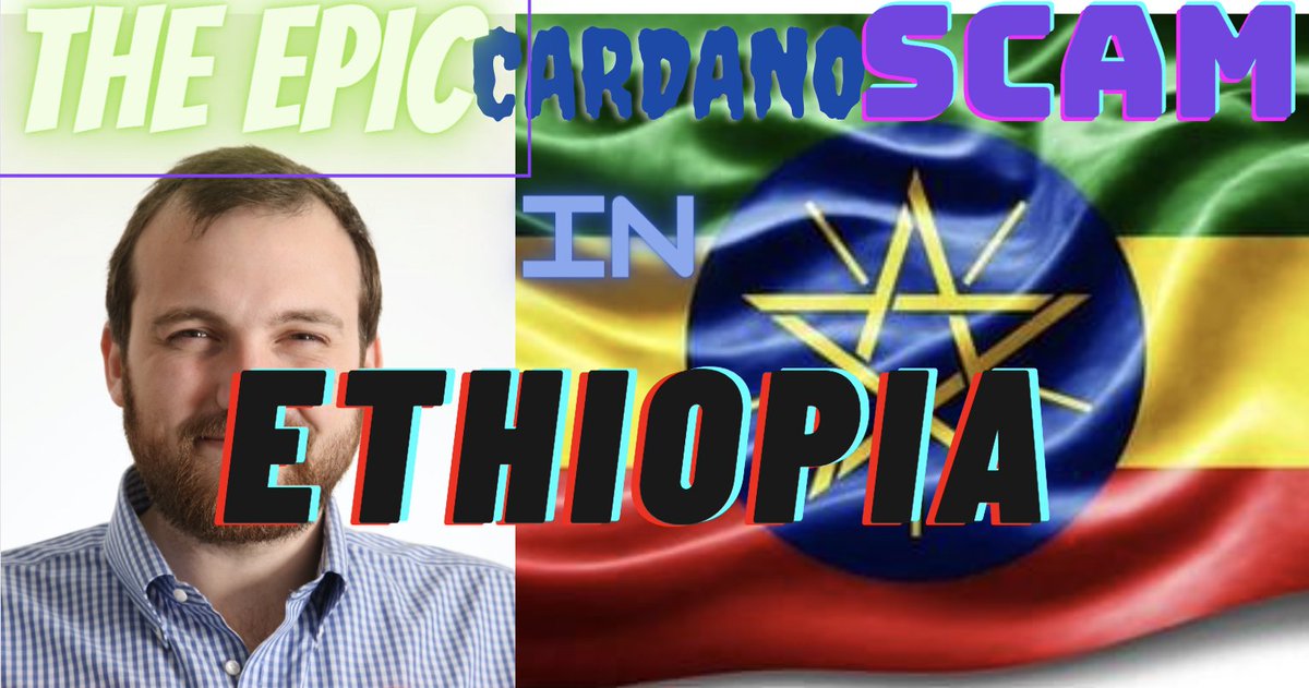 projectmano's tweet image. New post: a technical write-up on Ethiopia&apos;s current difficulties in becoming a modern nation &amp;amp; how Cardano sells irrelevant snake-oil that worsen the situation with lies - while #Bitcoin offers an actual route to triple Ethiopia&apos;s exports within 1 year.

projectmano.com/blog/index.php…