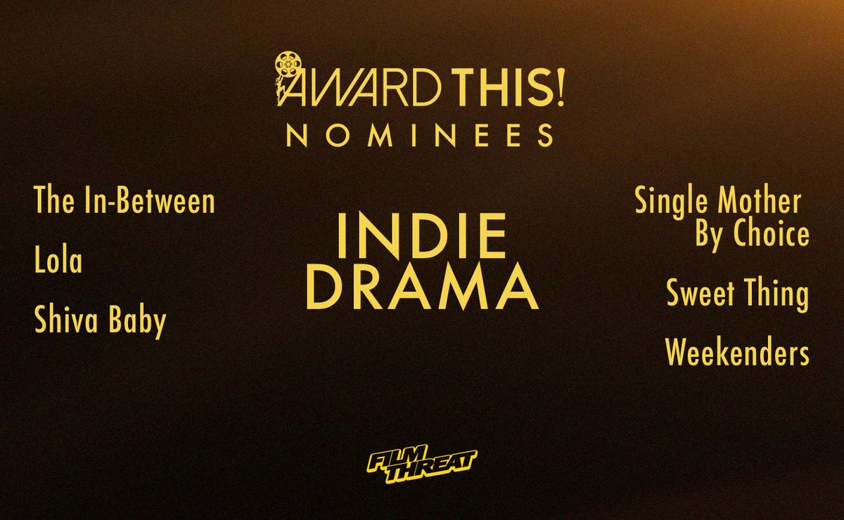 On Saturday, May 21, be sure to watch <a href="/FilmThreat/">Film Threat</a>'s annual #AwardThis to discover which nominee wins for Best Drama. filmthreat.com/news/presentin… #AwardThis2022 #FilmThreat #SupportIndieFilm