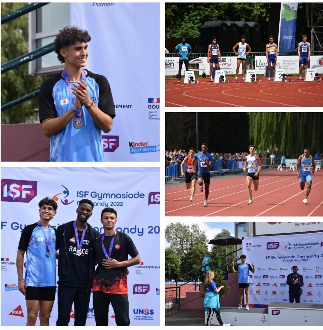 FADEarg's tweet photo. ➡️Hoy la delegación de #FADE🇦🇷, participó en la Carrera de 100🏃 Mts de #Atletismo.
➡️Felicitaciones a #TomásMondino por obtener la medalla de plata🥈 en 🇫🇷#ISFNormandy2022👏.
➡️Deporte Escolar 🇦🇷❤
@ISFsports @lpetrynka @Leot14 @ines_arrondo @DanielDiaz_ARG @CADA8
#SomosFADE🇦🇷❤️ https://t.co/TFqlpxQdBr
