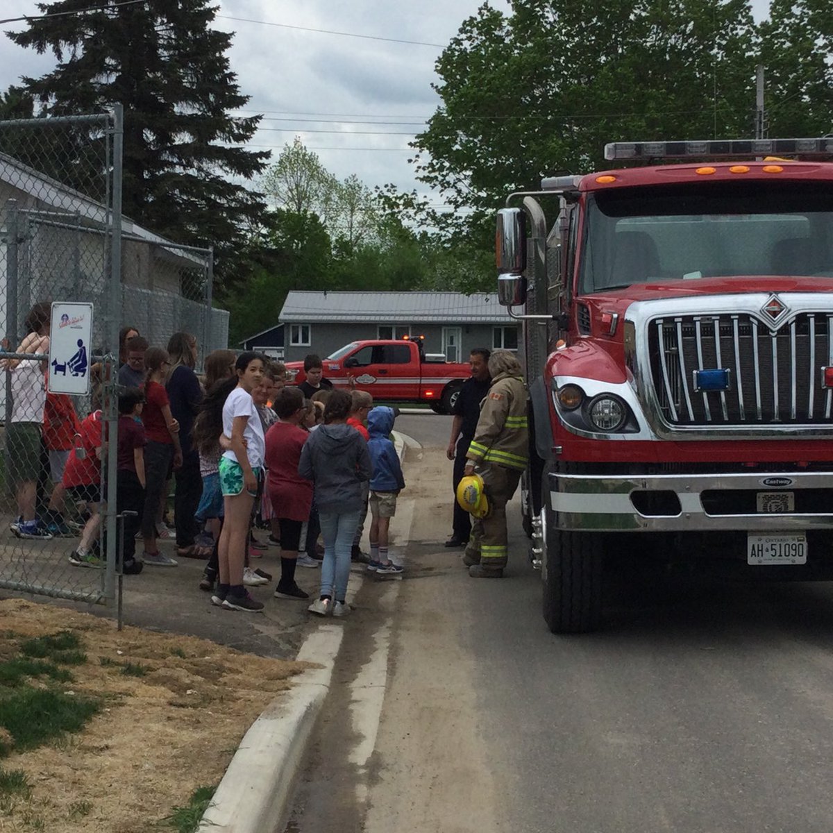 A huge Thank You to the Whitewater Region Fire Department!  So grateful to have you this afternoon!  Students learned much and had lots of great questions!  Great day!