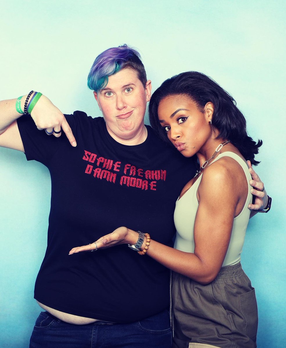 BTrain06's tweet photo. .@meagantandy you are one of the best there is & it was an absolute joy getting to hang out, talk & laugh with you this weekend. Don’t forget to take care of yourself too friend because you got time today! 😉❤️ #ButImNotBitter #GoatGang #SophieFreakinDamnMoore #MeaganDamnTandy https://t.co/EwxhZVUNNW