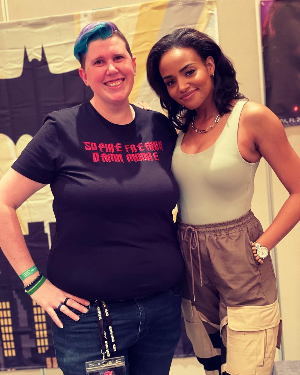 BTrain06's tweet photo. .@meagantandy you are one of the best there is & it was an absolute joy getting to hang out, talk & laugh with you this weekend. Don’t forget to take care of yourself too friend because you got time today! 😉❤️ #ButImNotBitter #GoatGang #SophieFreakinDamnMoore #MeaganDamnTandy https://t.co/EwxhZVUNNW