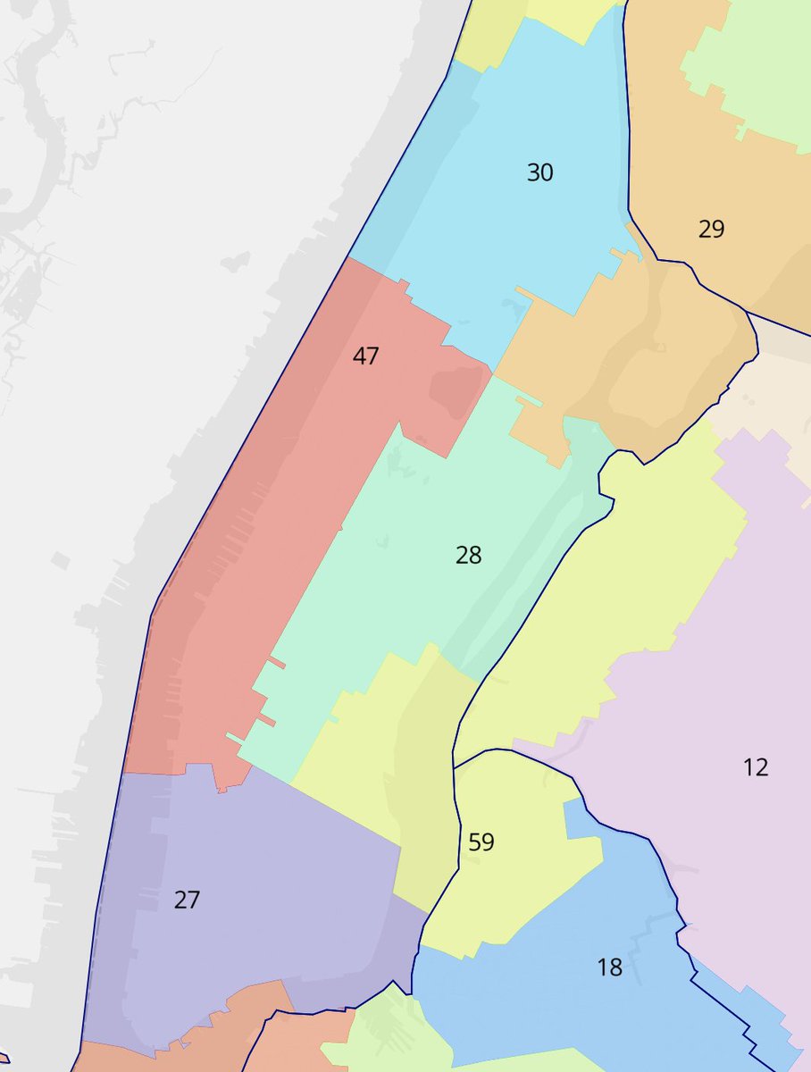 laylaLawGisiko's tweet image. Can someone help me make sense of this! What is this 47th Senate District?! A newbie?! #SenateMaps #MapMaster