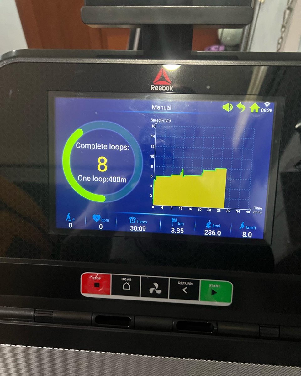 drsselva's tweet photo. D25 brisk/ jog 3.35 km in 30 mins. Rejuvenated after 2 days break. Now for another long day at work. https://t.co/4HQSRXj8MY