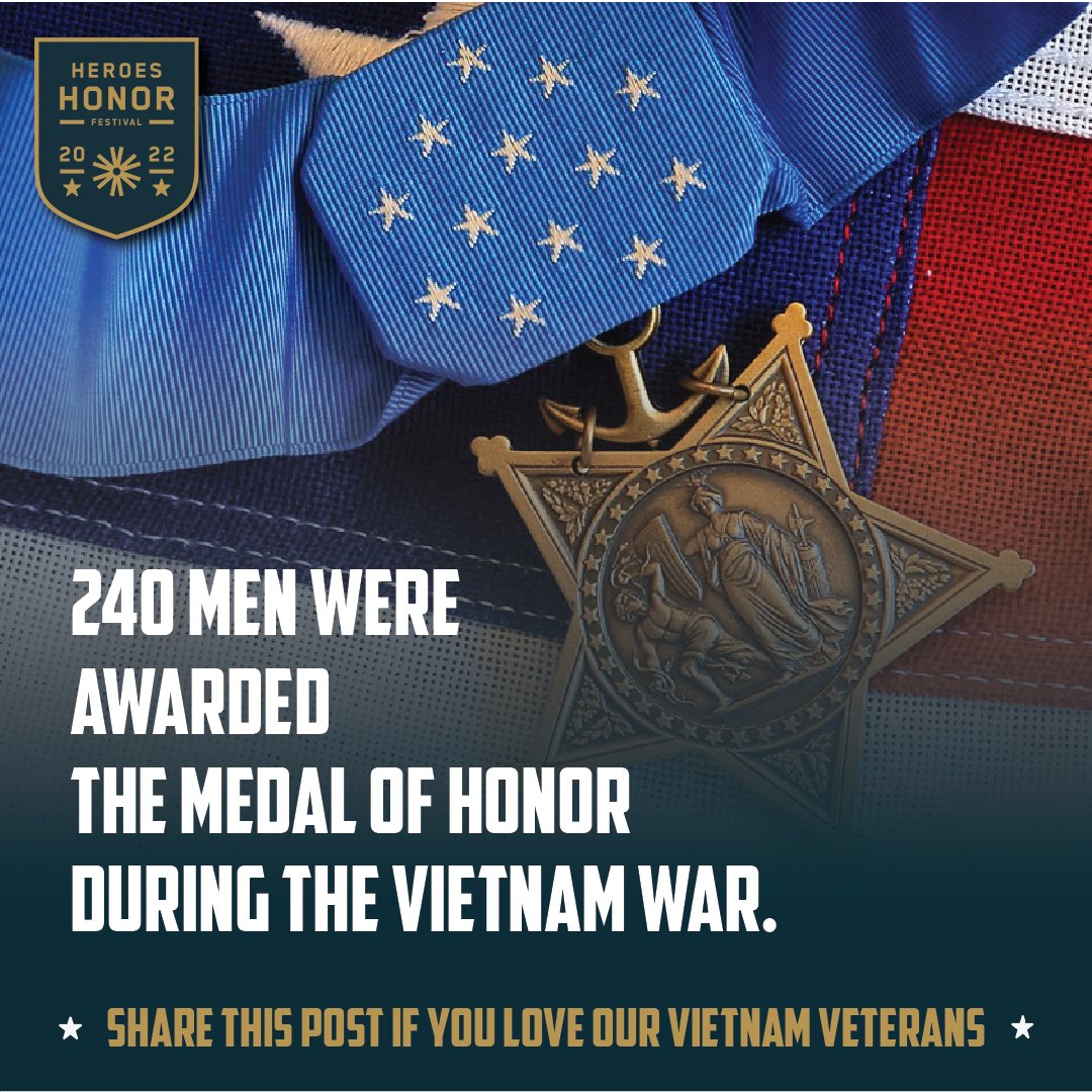 Heroes Honor Festival on Twitter "The Medal of Honor is the highest