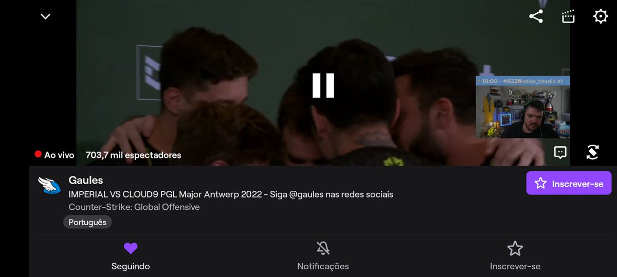jhonataMotta's tweet photo. EU ESTAVA Lร
LATRIBONERA #710K
PARABรNS TRIBOOOOOO, PARABรNS GAU, A TRIBO ร GIGANTESCAAAAA.
DE TODOS OS CANTOS DO MUNDO, S1MPLE VLW PELO GANK, TODOS OS TUGAS E A GALERA DO MUNDO TODO, VOCรS FAZEM A TRIBO GIGANTESCA.
#GOIMP VAMOOOOO
@Gaules @mch_AGG @VelhoVamp1 @MidniteCSGOBR https://t.co/pO30t6UlOj