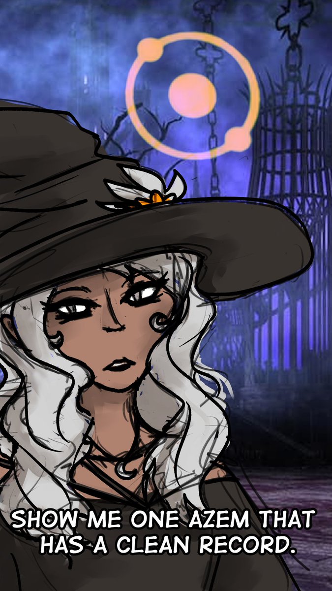 been getting into the tiktok trend lately and i think nyx would armchair psychoanalyze the convocation