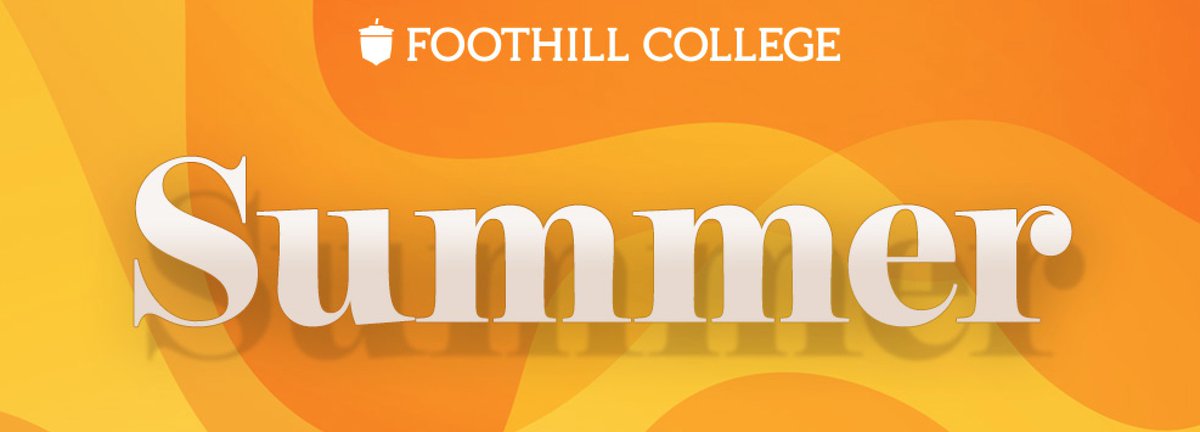 Foothill College tweet media