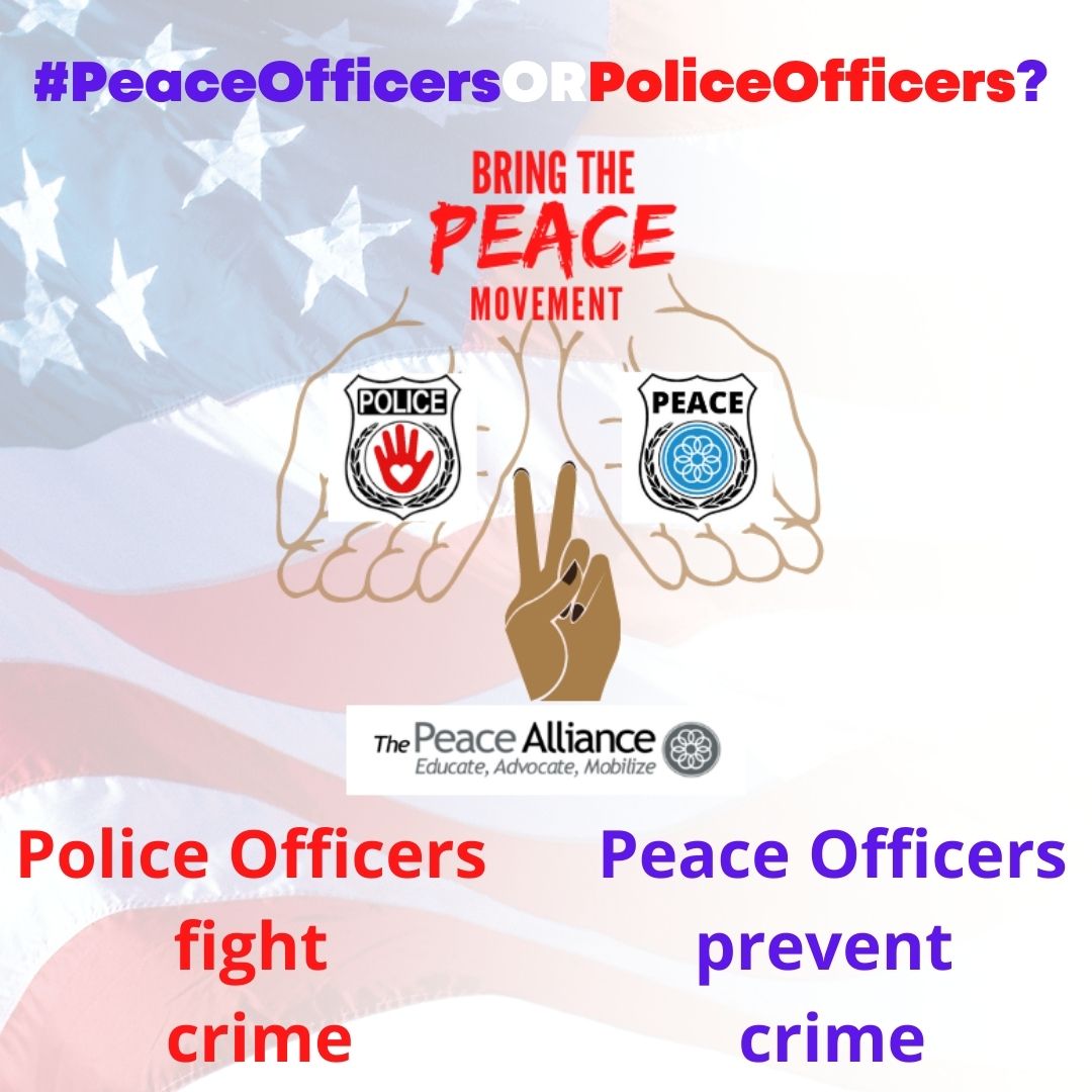 PeaceAlliance's tweet photo. Police officers fight crime- Peace officers prevent crime. #PeaceOfficersMemorialDay #PeaceofficersORPoliceOfficers #BlueWallofPeace #WeWantPeaceOfficers @emerald_snipes https://t.co/kWwltgqhSp
