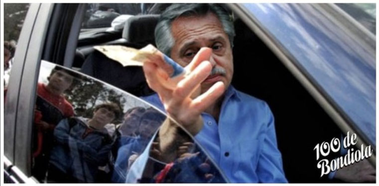 "Te tiro unos mangos y acá no pasó nada"- #CoimaPresidencial