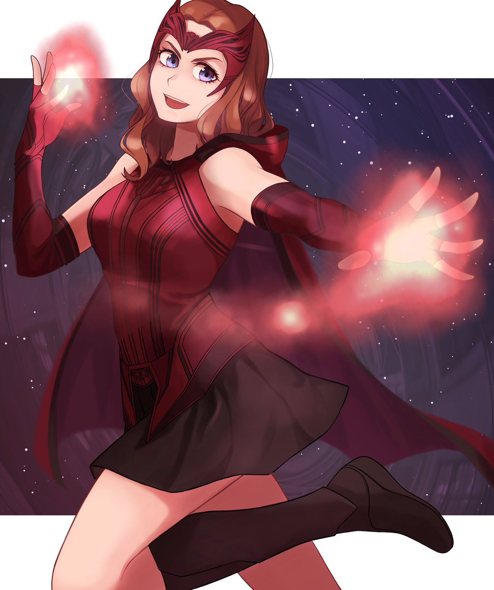 「ワンダ・マキシモフ スカーレットウィッチ ドクターストレンジMoM 」rowのイラスト