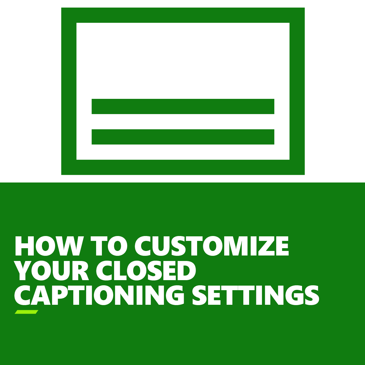 XBOXSupport's tweet photo. There are two types of people: 

Those who use closed captions 
Those who use closed captions and customize it to their wants and needs

Here are ways you can customize your closed captions: https://t.co/Jc8eFSDkF4 https://t.co/4XdzSDTdXN
