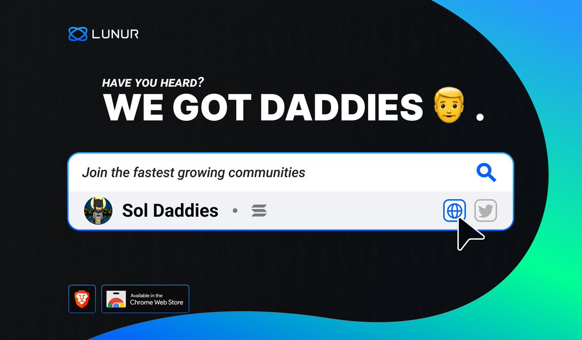 LunurWallet's tweet photo. In case you didn't know... we always have the latest and most popular collections listed within 24 hours! Find everything you need with one search.😋

@SolDaddies Now listed! #SearchLunur https://t.co/hdbJ1C59qA