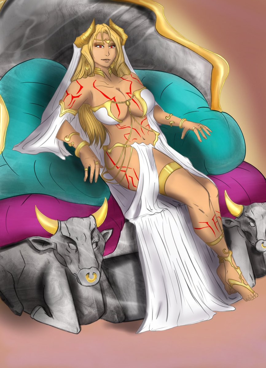 BornToBeLime's tweet photo. #gilgamesh mother Rimat ninsun #FGO #FateGrandOrder #FateGO https://t.co/3ueHrkpgmN