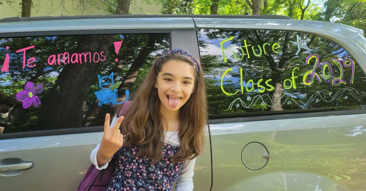senora_ana's tweet photo. She is almost in middle school!!!
Thank you, @EastSide_CCSD !!
Get ready for us, @Dodgen_MS_Cobb !!!! https://t.co/EWeYXNflSE