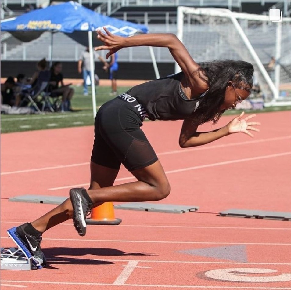 SFVRush's tweet photo. Congratulations to Rush Athlete Coco Mitchell who broke a 22-year old conference record in the 12u 400m with a time of 58.96 (her PR is an amazing 58.96!) #TrackGirlMagic👑 #400killer #WeRollOnThisSide https://t.co/7zWavjSI7y