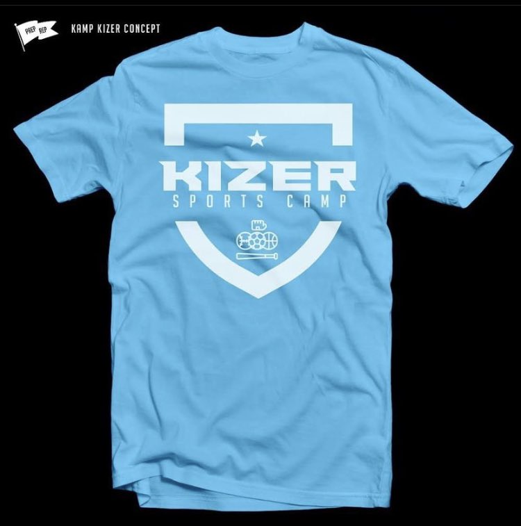 PrepRepCo's tweet photo. #FBF‼️Custom order alert! UNC blue custom t-shirts and camp logo for the 1st Annual Kizer Sports Camp @kizersportscamp this summer! Thank you for the opportunity @iamthomaskizer! Call us for your custom order today!  #preprep #wedocustomtoo #flytheflag #alwaysreppin https://t.co/zX2DqCtcs1