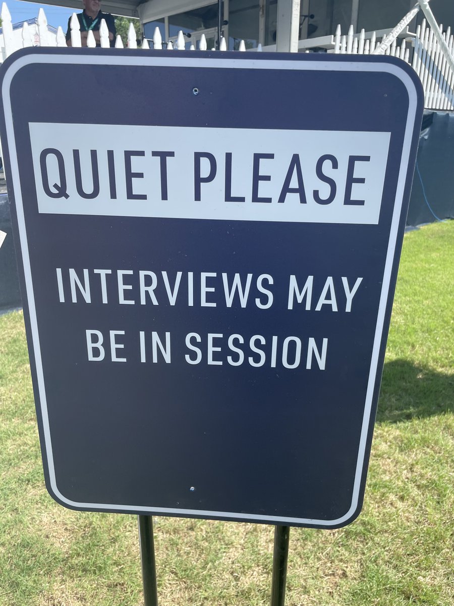 KSullie's tweet photo. .@RickieFowler is among the most thoughtful interviews in sports. Turns out he prepares. In his media avail today @PGAChampionship said, "There's probably not any questions that would be asked in here that I haven't thought of or gone over on my own." https://t.co/com7YXl558