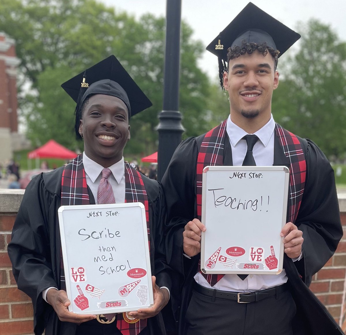 MonmouthCollege's tweet photo. NEXT STOP FOR #SCOTS22 – TAKE 1. Members of our Class of 2022 plan to pursue successful careers all over the world and shape their communities through service and leadership.❤️🏛❤️🎓 #RollScots #ItsGreatToBeAScot Link to more Scots’ plans: https://t.co/UWOZD57AQc https://t.co/1TgqpiImeI