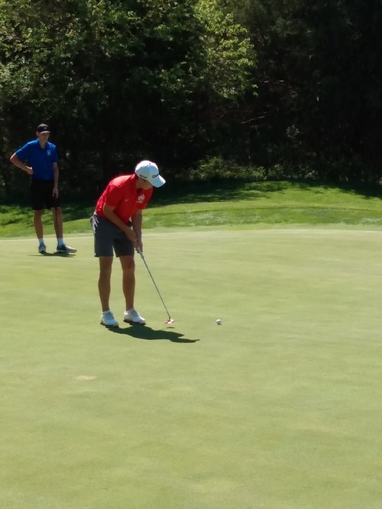 OHSActivities's tweet photo. Congratulations to Andrew White who earned a trip to State today by finishing 9th overall at Regional Golf in Wamego!

#cyclonepride https://t.co/3Hnj5Y6yZL