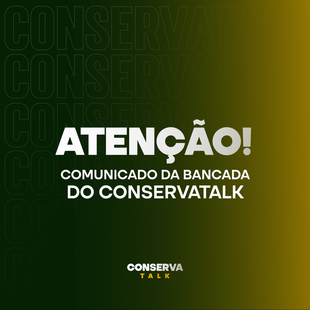 conserva_talk's tweet photo. Por motivos de agenda dos membros do ConservaTalk, informamos que excepcionalmente nesta segunda-feira, dia 16, não haverá programa.

Aguardamos vocês na próxima semana, no mesmo dia, às 20h!

Até lá!

@rsallesmma @lpbragancabr @realpfigueiredo @lucasbovesp @PauloMartins10 https://t.co/L7eAfM9oLW